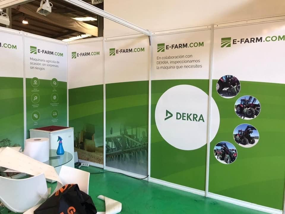 Rotulación stand Feria Agropecuaria de Zaragoza 2020