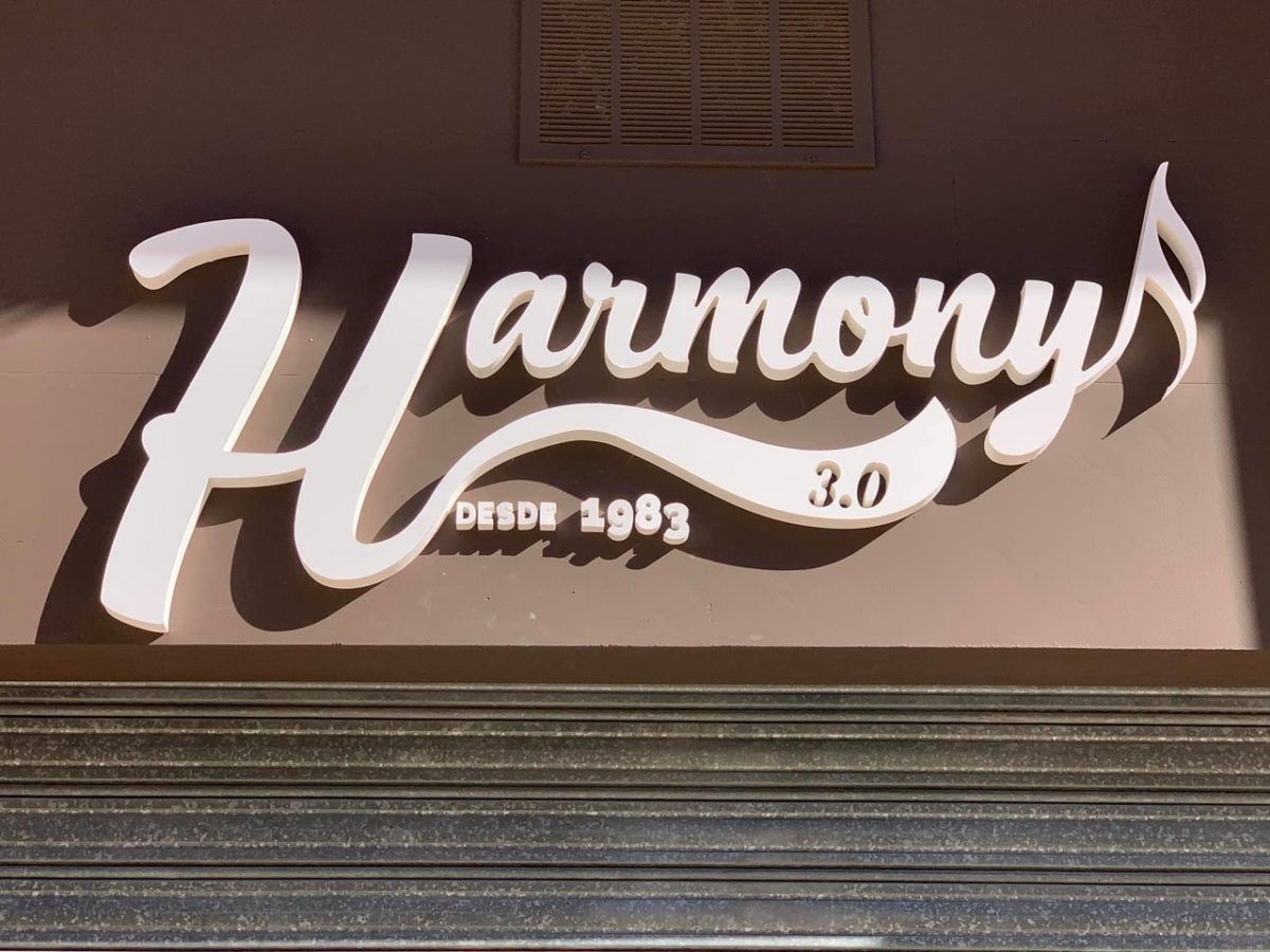 Letras corpóreas para Harmony