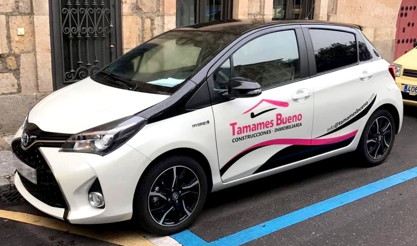 Rotulación coche Tamames Bueno